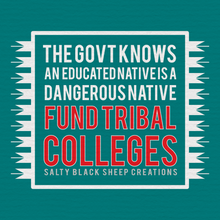 Load image into Gallery viewer, Fund Tribal Colleges Pre-Order STICKER