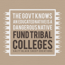 Load image into Gallery viewer, Fund Tribal Colleges Pre-Order STICKER