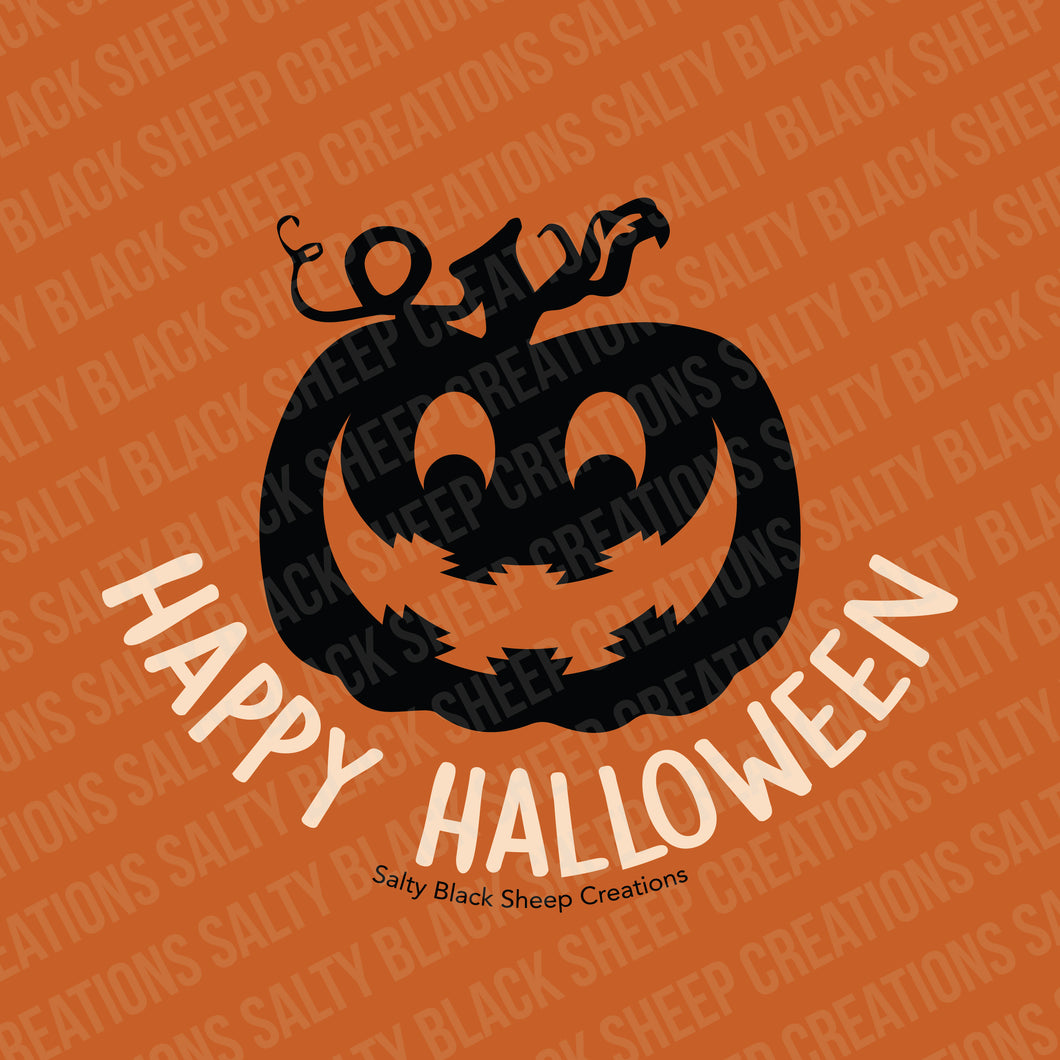 Happy Halloween Navajo Pumpkin Digital Download