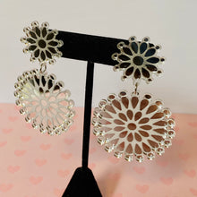 Load image into Gallery viewer, Dangle Post Cluster Earrings DISCOUNTED
