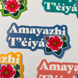 Amayazhi T’éíyá Sticker