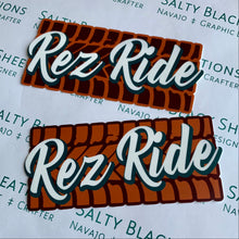 Load image into Gallery viewer, Rez Ride Bumper stickers

