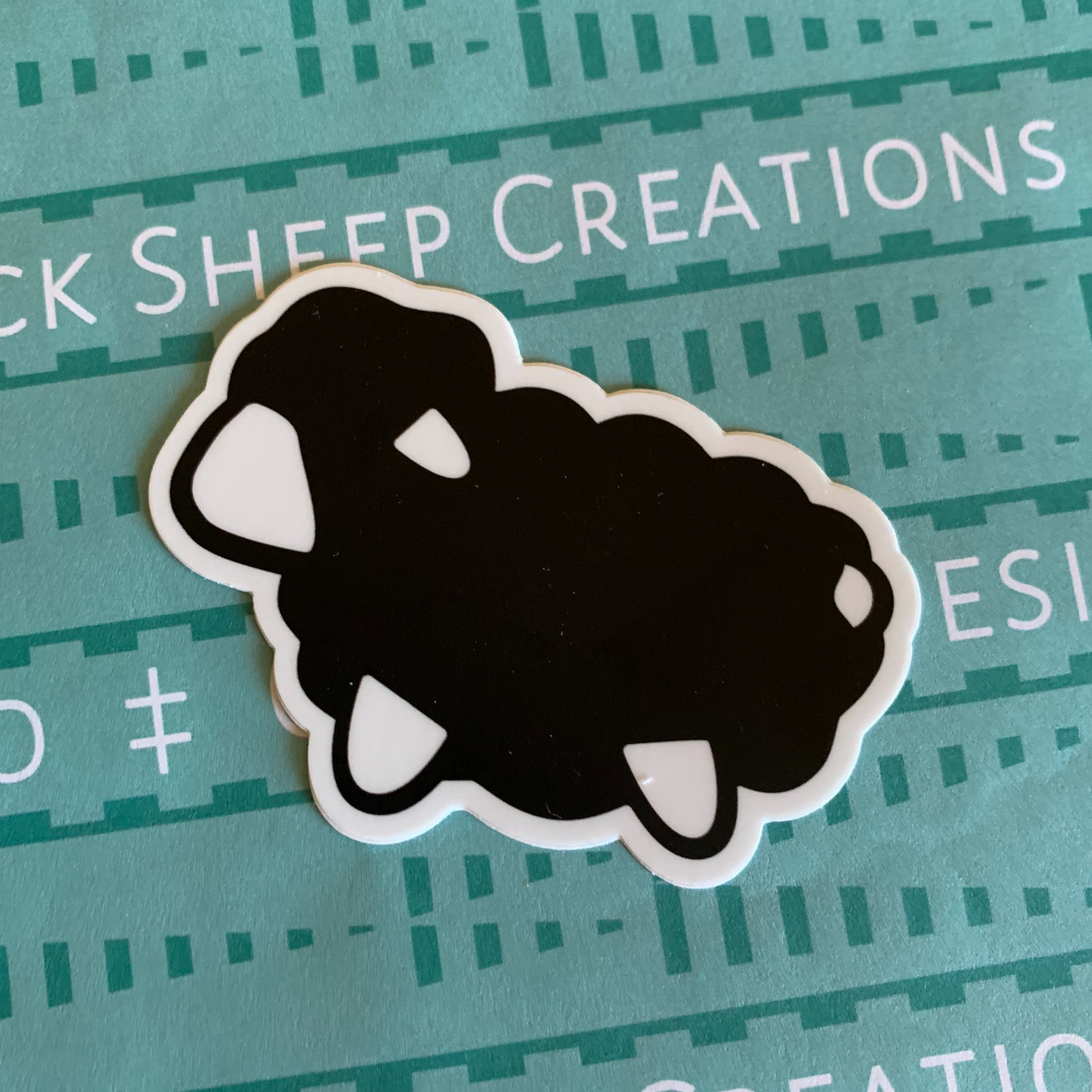 Black Sheep Sticker – SaltyBlackSheepCreations