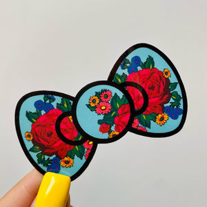 Flower Bow Sticker