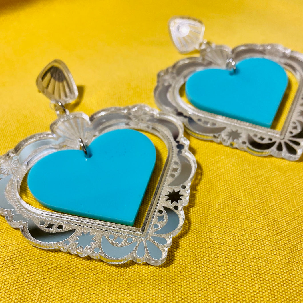 Turquoise Sweet Hearts